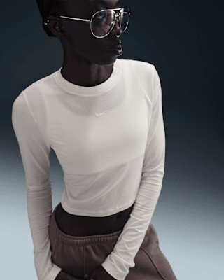 Nike Sportswear Chill Knit Women's Slim Long-Sleeve Cropped